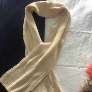 Cream JCrew Scarf